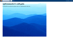 Desktop Screenshot of optiongain.blogspot.com
