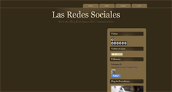 Desktop Screenshot of lasredessociales2011.blogspot.com