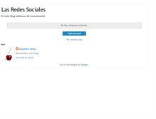 Tablet Screenshot of lasredessociales2011.blogspot.com