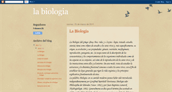 Desktop Screenshot of labiologia10.blogspot.com