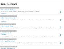 Tablet Screenshot of desperateisland.blogspot.com