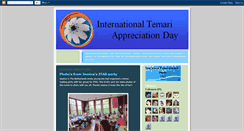 Desktop Screenshot of international-temari-appreciation.blogspot.com