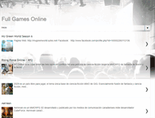 Tablet Screenshot of fullgamesonlinestart.blogspot.com