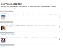 Tablet Screenshot of adoptionswichitafallstx.blogspot.com