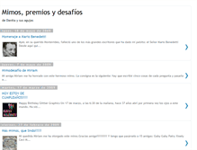 Tablet Screenshot of mimospremiosydesafios.blogspot.com