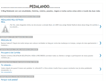 Tablet Screenshot of blogpedalando.blogspot.com