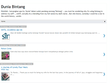 Tablet Screenshot of bintang101.blogspot.com