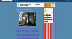 Desktop Screenshot of corunaserviciosociales.blogspot.com