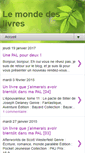 Mobile Screenshot of lemondedeslivres.blogspot.com