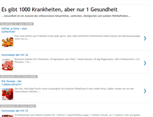 Tablet Screenshot of mb-gesundsein.blogspot.com