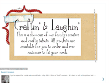 Tablet Screenshot of craftinandlaughin.blogspot.com