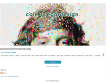 Tablet Screenshot of colescegodesign.blogspot.com