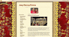 Desktop Screenshot of joeydennyemma.blogspot.com