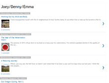 Tablet Screenshot of joeydennyemma.blogspot.com