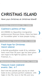 Mobile Screenshot of christmasislandblog.blogspot.com