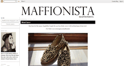 Desktop Screenshot of maffionista.blogspot.com