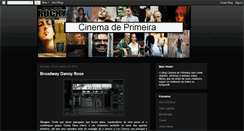 Desktop Screenshot of cinemadeprimeira07.blogspot.com