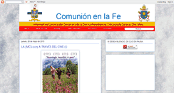 Desktop Screenshot of comunionenlafe.blogspot.com