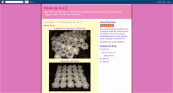 Desktop Screenshot of docesdeaaz.blogspot.com