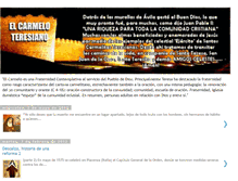 Tablet Screenshot of amigosdelcarmeloteresiano.blogspot.com