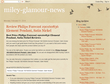Tablet Screenshot of miley-glamour-news.blogspot.com