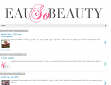 Tablet Screenshot of eausobeauty.blogspot.com