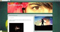 Desktop Screenshot of noaprimavera.blogspot.com
