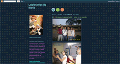 Desktop Screenshot of curiajuvenilreinadelosapostoles.blogspot.com