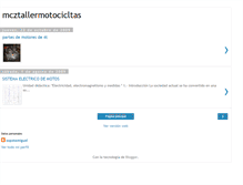 Tablet Screenshot of mcztallermotocicletas.blogspot.com