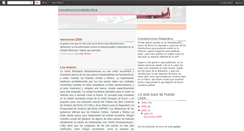 Desktop Screenshot of construcciondialectica.blogspot.com