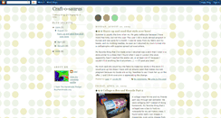 Desktop Screenshot of craft-o-saurus.blogspot.com