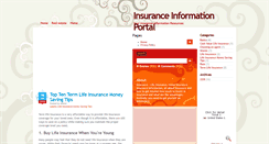 Desktop Screenshot of death-insurance-info4u.blogspot.com