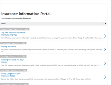 Tablet Screenshot of death-insurance-info4u.blogspot.com