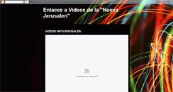 Desktop Screenshot of enlacevideosinfojerusalen.blogspot.com
