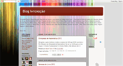 Desktop Screenshot of bloginteracaocme1.blogspot.com