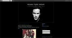 Desktop Screenshot of keanufanswoah-keanufanswoah.blogspot.com