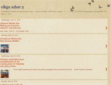 Tablet Screenshot of cikguazhar2.blogspot.com