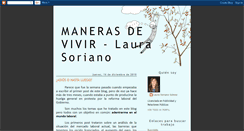 Desktop Screenshot of manerasdevivirlsoriano.blogspot.com