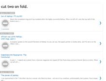 Tablet Screenshot of cut-two-on-fold.blogspot.com