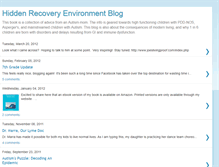 Tablet Screenshot of hiddenrecovery.blogspot.com