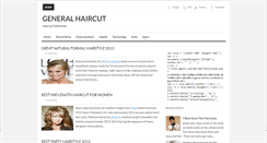 Desktop Screenshot of generalhaircut.blogspot.com