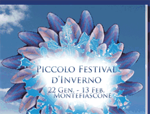 Tablet Screenshot of piccolofestivaldinverno.blogspot.com