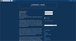 Desktop Screenshot of londonliked.blogspot.com