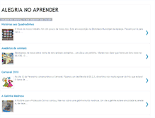 Tablet Screenshot of alegrianoaprender.blogspot.com