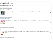 Tablet Screenshot of capsule-licious.blogspot.com