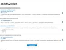 Tablet Screenshot of agremiacionesfranlilujo.blogspot.com