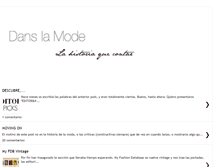 Tablet Screenshot of danslamodeblog.blogspot.com