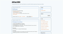 Desktop Screenshot of learning-asp-net-mvc2.blogspot.com