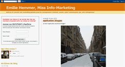 Desktop Screenshot of miss-info-marketing.blogspot.com