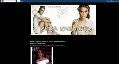 Desktop Screenshot of keira-knightley-bio.blogspot.com
